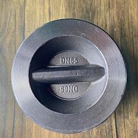 شیر خودکار دبل پلیت استیل 316  -dn65